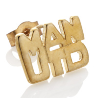 United 9ct Gold Stud Earring.