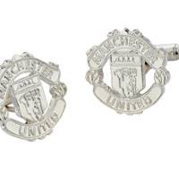 Manchester United Crest Cufflinks - Sterling