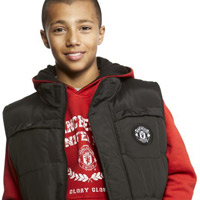 United Wadded Gilet - Black - Kids.