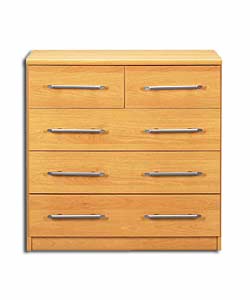 Beech Effect 3 plus 2 Drawer Chest