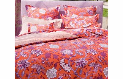 Manuel Canovas Amita Bedding Coral Flat Sheets 180 x 290cm