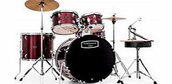 Tornado III Compact 18`` Drum Kit Burgundy