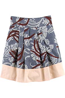 Marc by Marc Jacobs Secret Garden print skirt