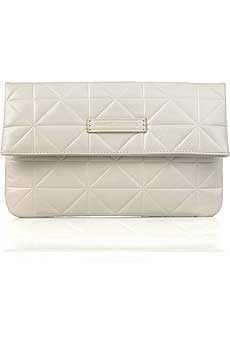 Eugenie leather clutch