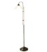 Antiqued Brass Adjustable Task Floor Lamp