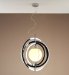 Chrome Orbit Ceiling Light