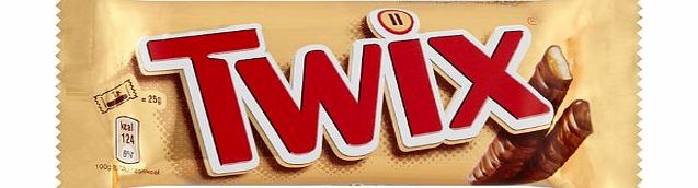 Mars Twix Twin Bar 50 g (Pack of 32)