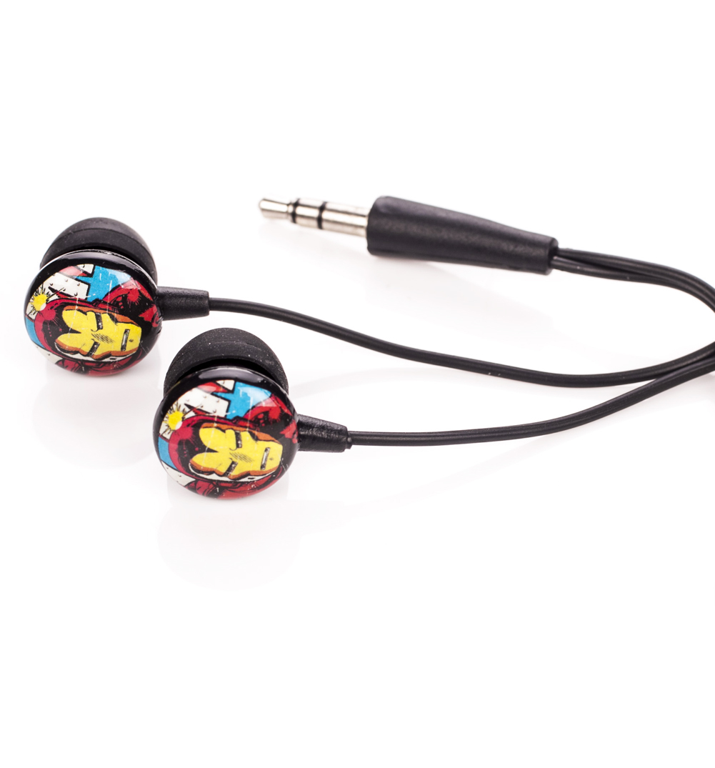 Comics Iron Man Earphones