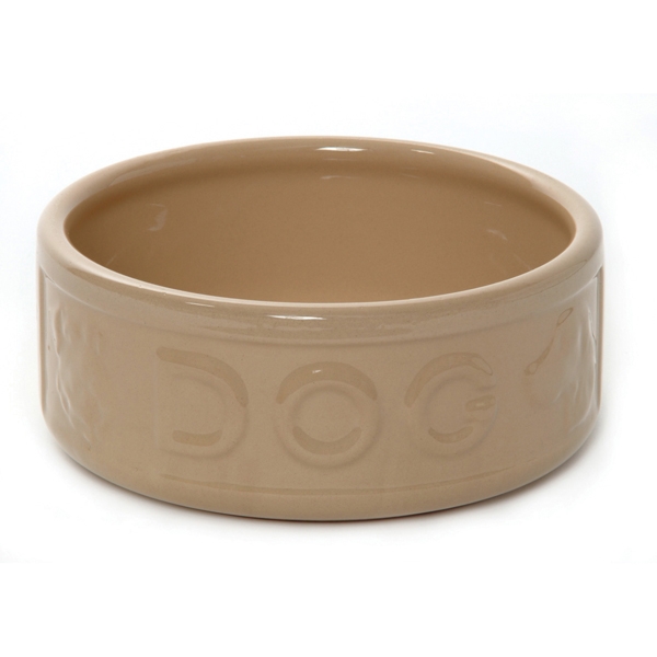 Mason and Cash All Cane Bowl Lettered Dog 10`