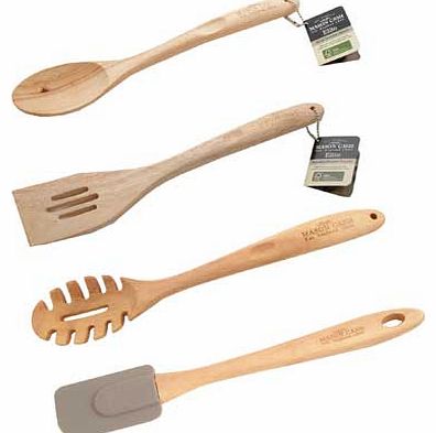 Wooden Utensils - Set of 4