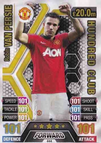 2013/2014 Robin Van Persie Hundred 100 Club Manchester United 13/14