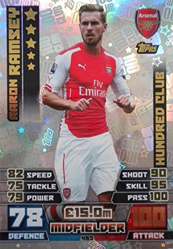 2014/2015 Aaron Ramsey Hundred 100 Club 14/15