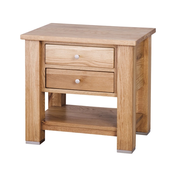 2 Drawer Bedside Table