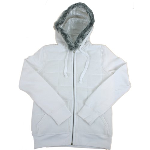 Ladies Matix Hokusette Zip Hoody White