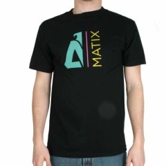 Mens Matix Monocut T-shirt Black