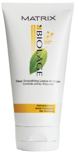 BIOLAGE DEEP SMOOTHING LEAVE IN CREAM