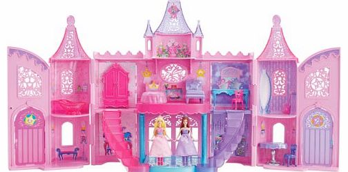 Barbie The Princess and The Popstar Musical Light Up Castle Playset