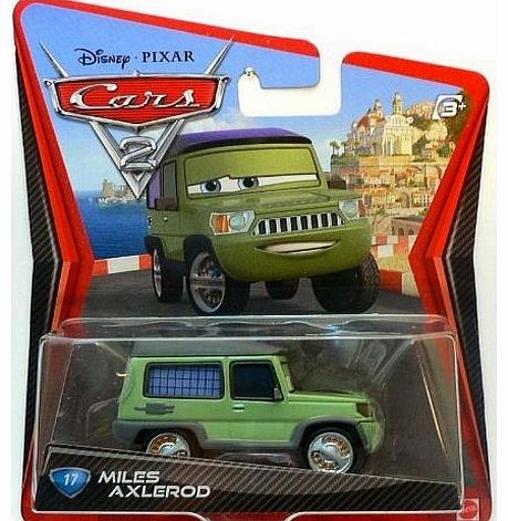 DISNEY PIXAR CARS 2 - MILES AXLEROD