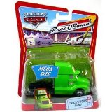 Disney Pixar Cars Race o Rama Mega Size Chick Hicks Semi #8