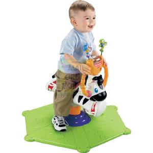 Fisher Price Bounce and Spin Zebra