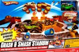 Hot Wheels Monster Jam CrashandSmash Stadium