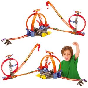 Hot Wheels Trick Tracks Power Loop Track Set