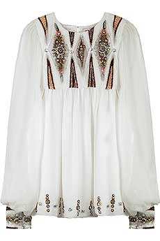 Old Rose beaded top