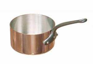 Saucepan 12cm and lid cast iron handle