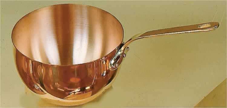 Zabaglione pan  20cm  bronze handles.