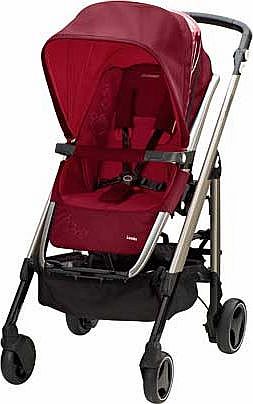 Loola 4 Wheeler Pushchair - Raspberry