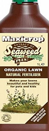 Maxicrop Lawn Fertiliser Food Maxicrop Organic Lawn Feed 1L Used By The Professionals