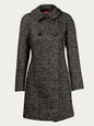 MAXMARA COATS BLACK 6 UK STU-U-LAPPOLE