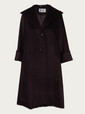 maxmara coats burgundy