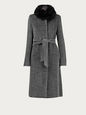 MAXMARA COATS GREY 6 UK STU-U-MESSICO