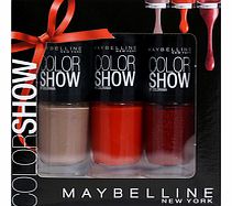 Color Show Gift Set Nail Polish 3 x 7ml