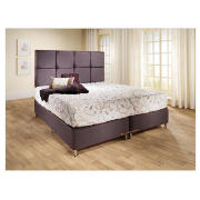 Super King Divan Bed Base, Steel Faux