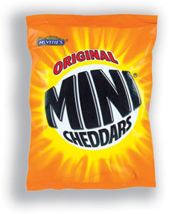 Mini Cheddars Biscuits Bag 50g Ref