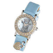 BLUE STRAP WATCH