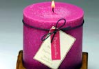 Bougainvillea Wax Candle