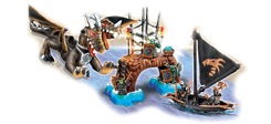 MEGA BLOKS raiders sea assault