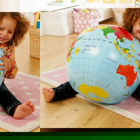 Mega Inflatable Globe