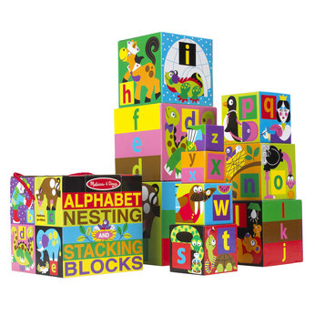 Melissa and Doug Aplha Stacking Blocks