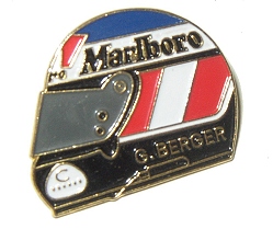 Berger Helmet Gold Trim