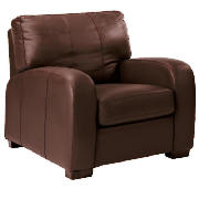 Leather Armchair, Espresso