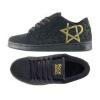 Adio Eugene Skate Shoes. Black/Black/Gold