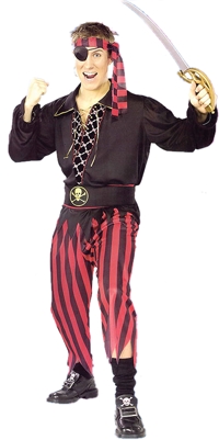 Mens Costume: Pirate Matie