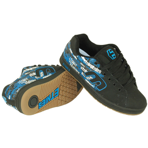 Etnies Callicut Shoe. Black Grey Blue