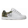 Globe Focus Skate Shoes. Khaki/White