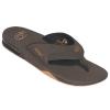 Reef Fanning Flip-Flops. Brown/Gum