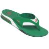 Reef Fanning Flip-Flops. Green/White